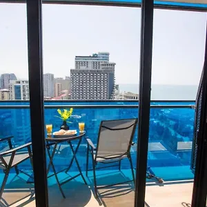 Апарт-отель Delux Sea View In Orbi City, Батуми